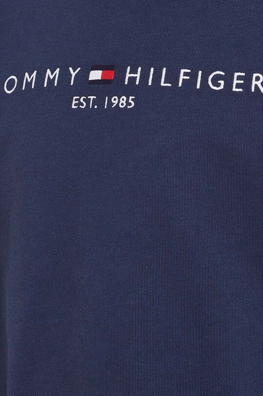 Tommy Hilfiger Bluza bawełniana dziecięca granatowy KS0KS00212.NOS