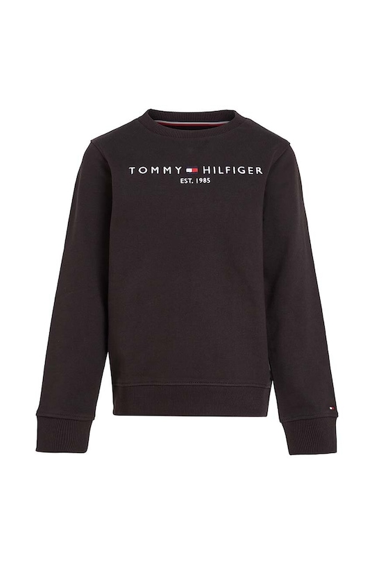 Tommy Hilfiger Bluza bawełniana dziecięca KS0KS00212.NOS czarny AA00