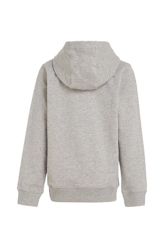 Κοριτσίστικα Παιδική βαμβακερή μπλούζα Tommy Hilfiger KS0KS00213.NOS γκρί