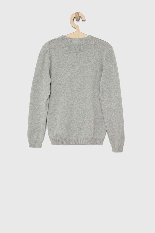 United Colors of Benetton pulover de bumbac pentru copii 1098Q1072.G.NOS gri AA00