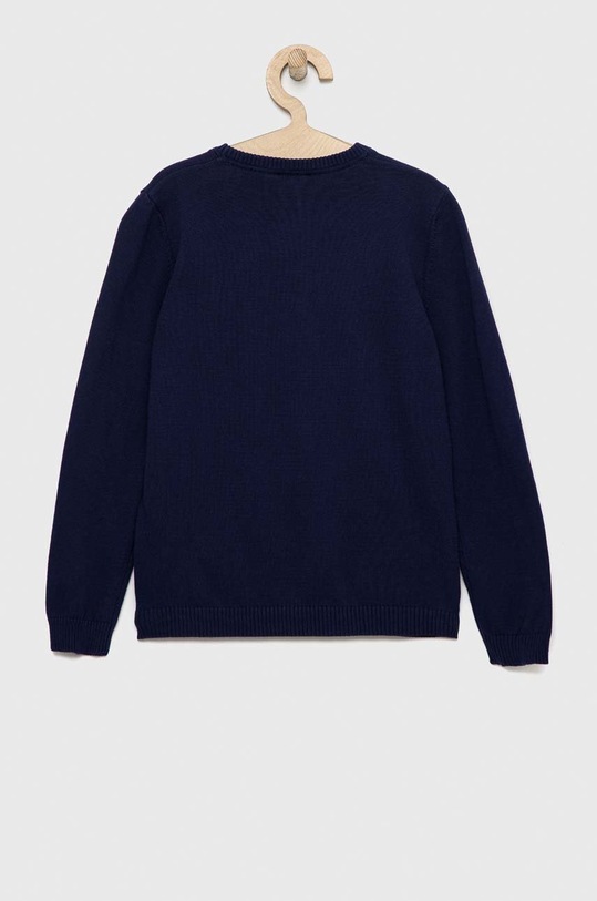 Παιδικό βαμβακερό πουλόβερ United Colors of Benetton 1098Q1072.G.NOS σκούρο μπλε AA00