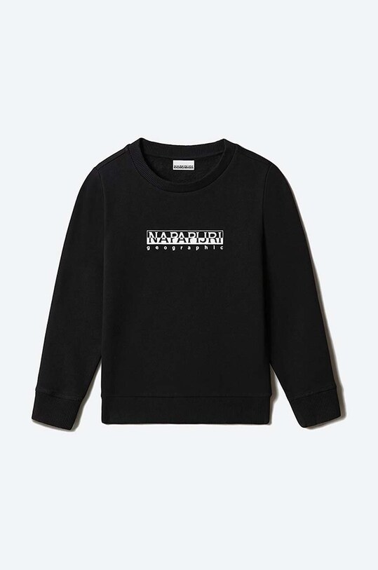 Napapijri bluza dziecięca Bluza Napapijri K B-Box C NA4FUJ 041 wzorzyste czarny NA4FUJ.041