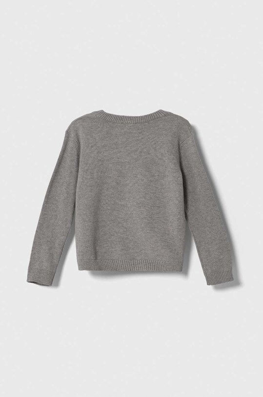Dětský bavlněný svetr United Colors of Benetton 1294G1012.P.NOS šedá AA00