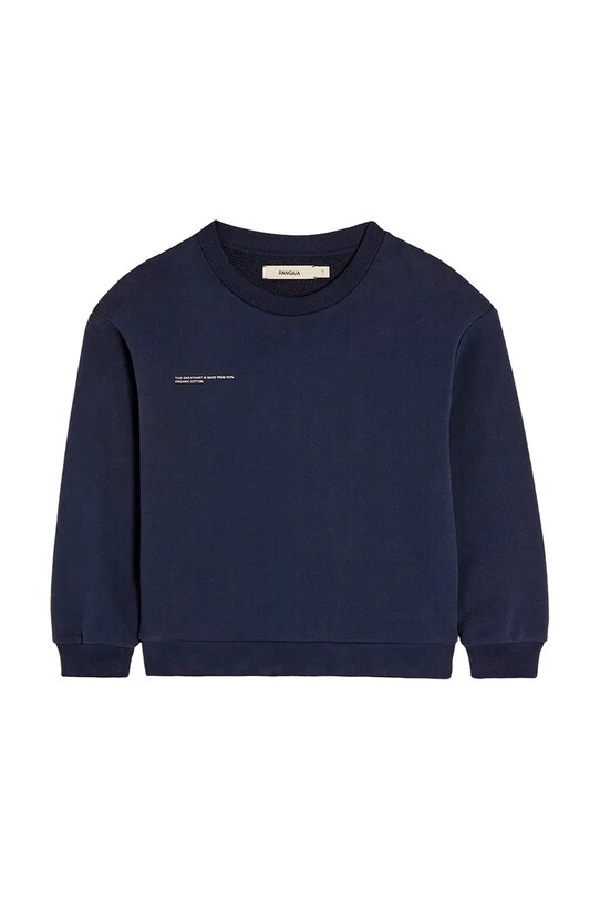 Pangaia felpa KIDS' 365 MIDWEIGHT SWEATSHIRT senza blu navy 10000279.CORE