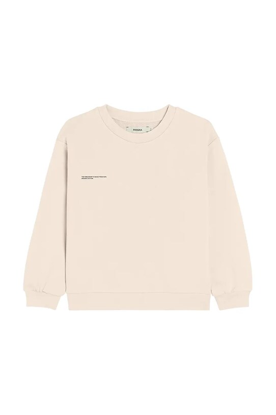 Μπλούζα Pangaia BABY 365 MIDWEIGHT SWEATSHIRT βαμβάκι μπεζ 10000655.CORE