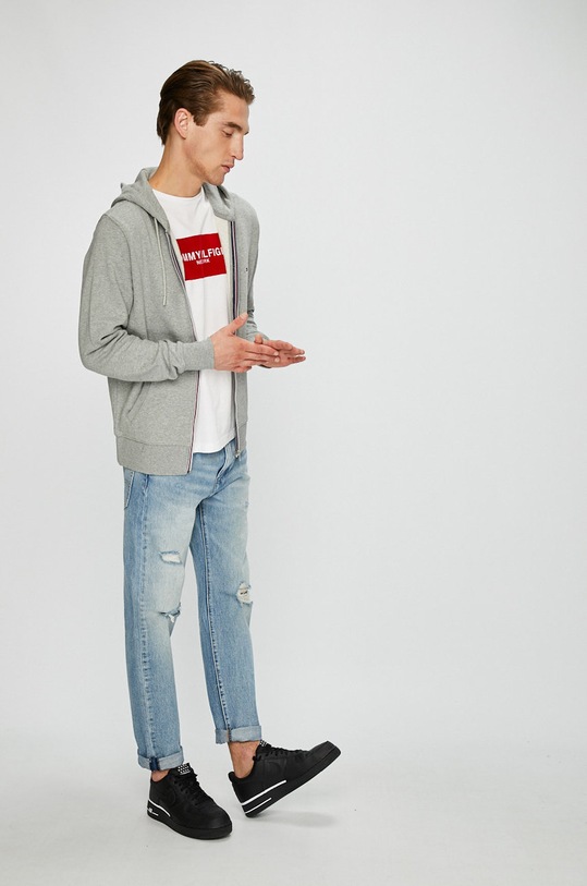 Tommy Hilfiger - Mikina MW0MW04974 sivá AA00