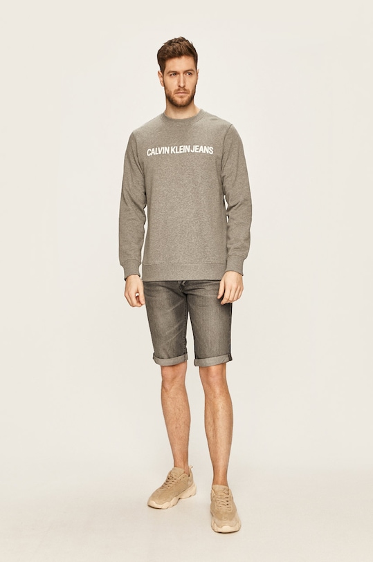 Calvin Klein Jeans - Bluza J30J307757.NOS J30J307757.NOS szary AA00
