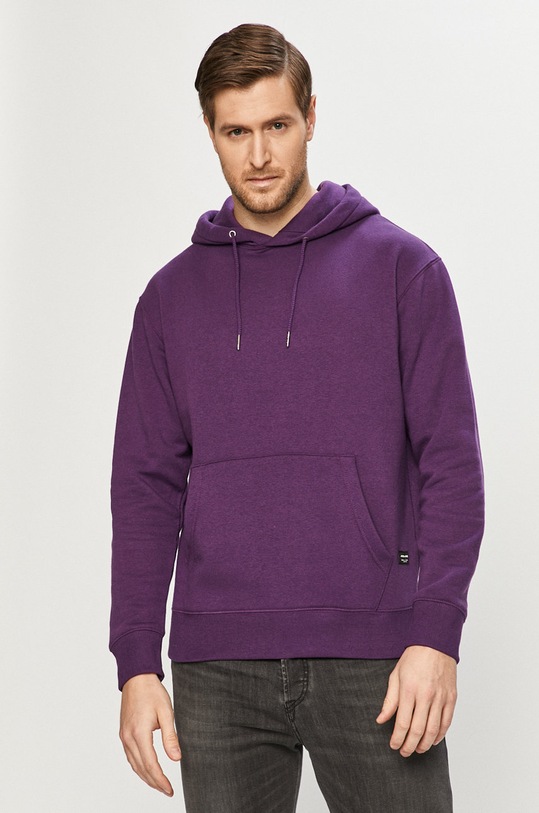 Jack & Jones Bluză uni violet 12161145