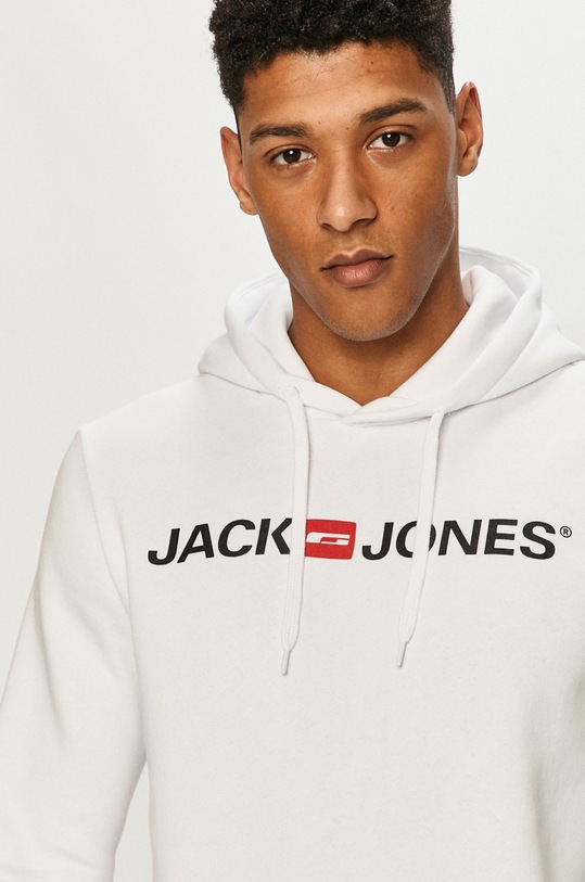 Jack & Jones - Bluza alb 12137054