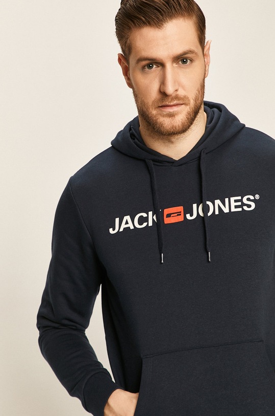 Jack & Jones - Mikina s kapucí námořnická modř 12137054