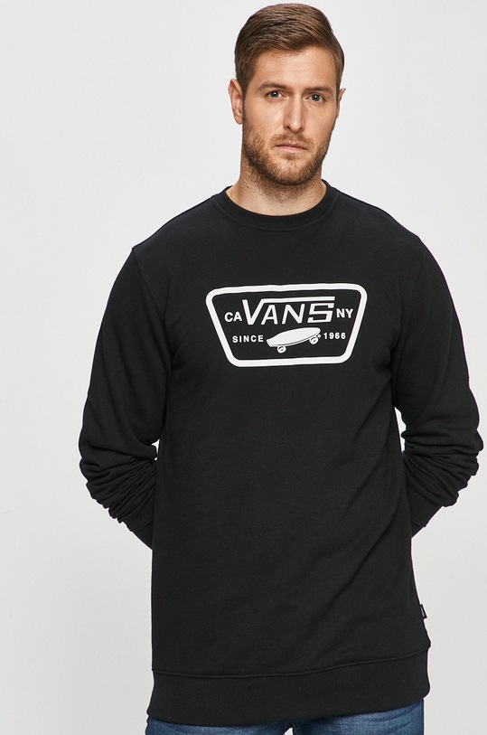 Vans - Bluza bawełniana czarny VN0A45CIBLK1