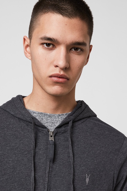 AllSaints – Bluza BRACE HOODY MF028H szary AA00
