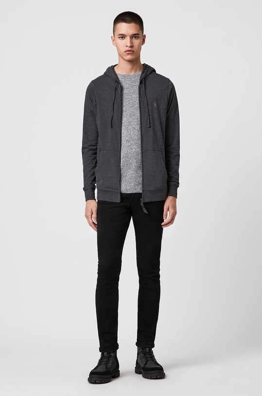 AllSaints – Bluza BRACE HOODY szary MF028H