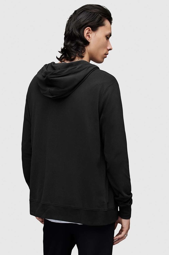 AllSaints - Μπλούζα Brace Hoody μαύρο MF028H