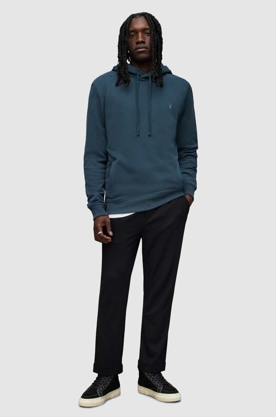 AllSaints bluza Raven OTH Hoody MF064M niebieski