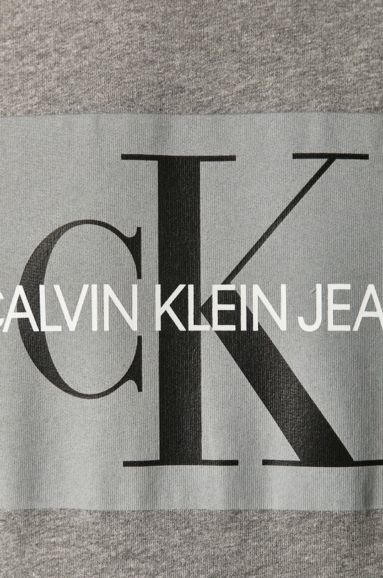 Bavlněná mikina Calvin Klein Jeans J30J307742.NOS šedá