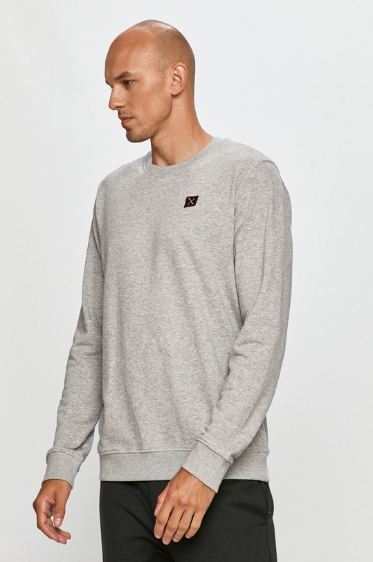 Clean Cut Copenhagen - Bluza uni gri CC1862.LightGreyM