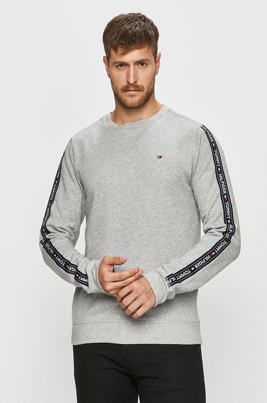 Tommy Hilfiger - Суичър без качулка сив UM0UM00705.NOS