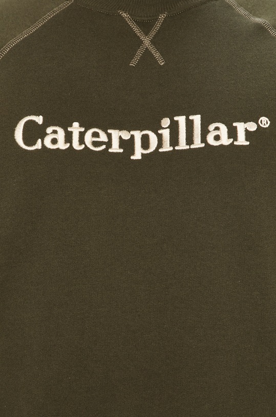 Caterpillar - Bluza bawełniana 2910462.12404 zielony