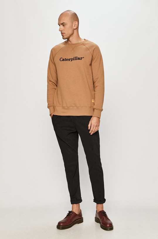 CAT Footwear - Bavlnená mikina 2910462.11868 béžová AA00