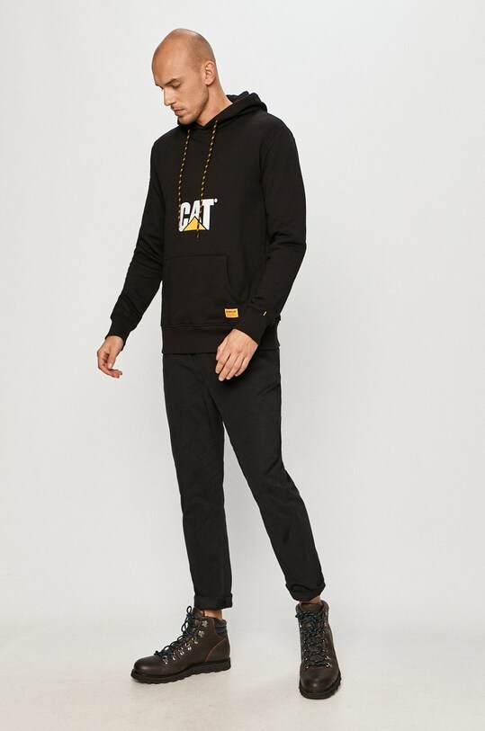 Caterpillar - Pamut melegítőfelső 2910465.10158 fekete AA00