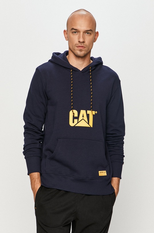 CAT Footwear hanorac de bumbac print bleumarin 2910465.10240
