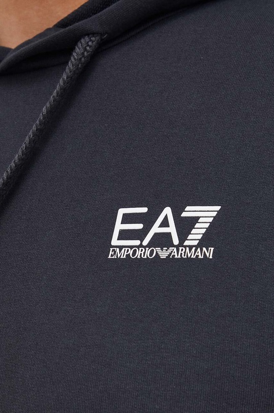 EA7 Emporio Armani hanorac de bumbac 8NPM04.PJ05Z bleumarin