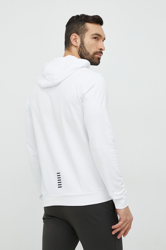 Odzież EA7 Emporio Armani bluza bawełniana 8NPM04.PJ05Z biały