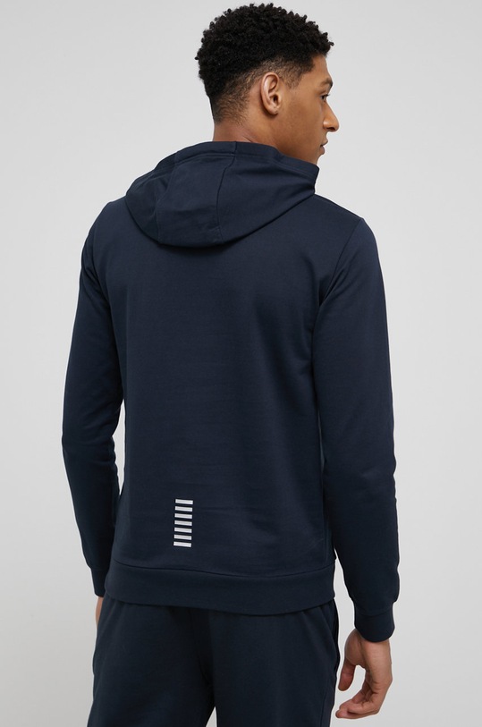 Oblečenie Bavlnená mikina EA7 Emporio Armani 8NPM04.PJ05Z tmavomodrá