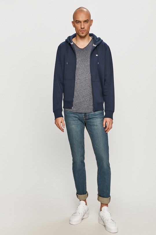 Mikina Tommy Jeans DM0DM09592 modrá AA00
