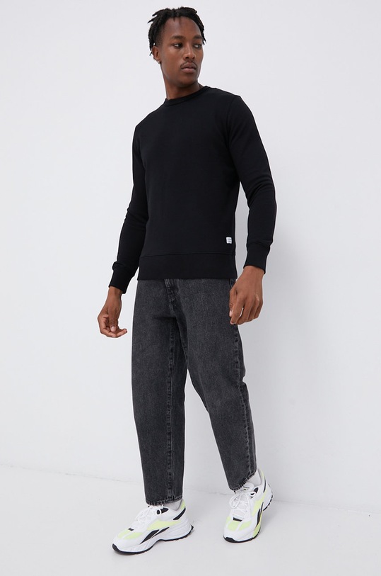 Jack & Jones Bluza bawełniana 12190575 czarny AA00