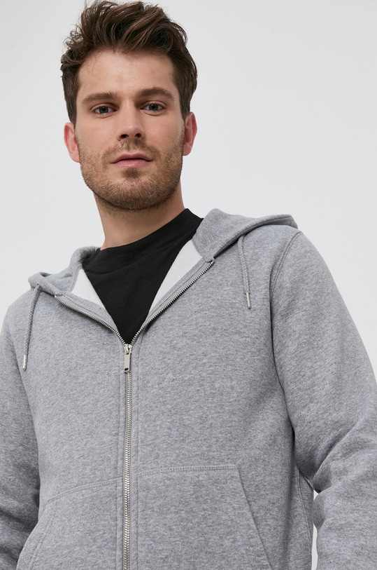 Jack & Jones Bluză uni gri 12191895