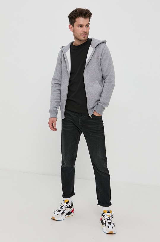 Jack & Jones Bluză 12191895 gri AA00