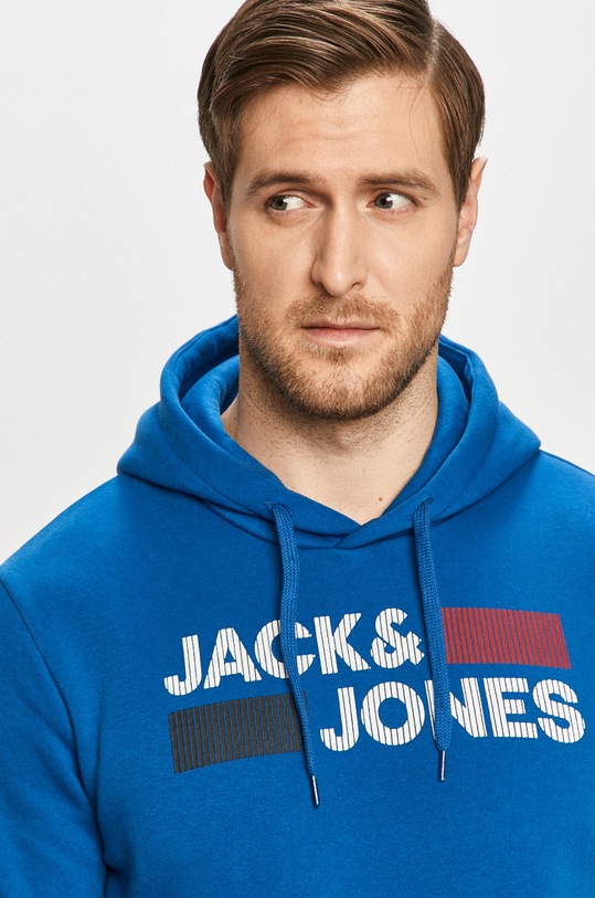Jack & Jones - Bluza bawełniana niebieski 12152840.