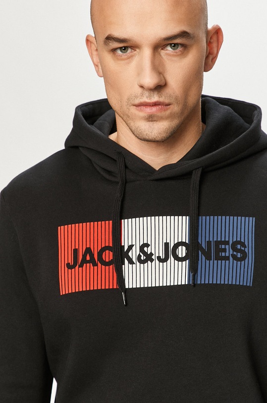 Jack & Jones - Bluza bawełniana czarny 12152840.