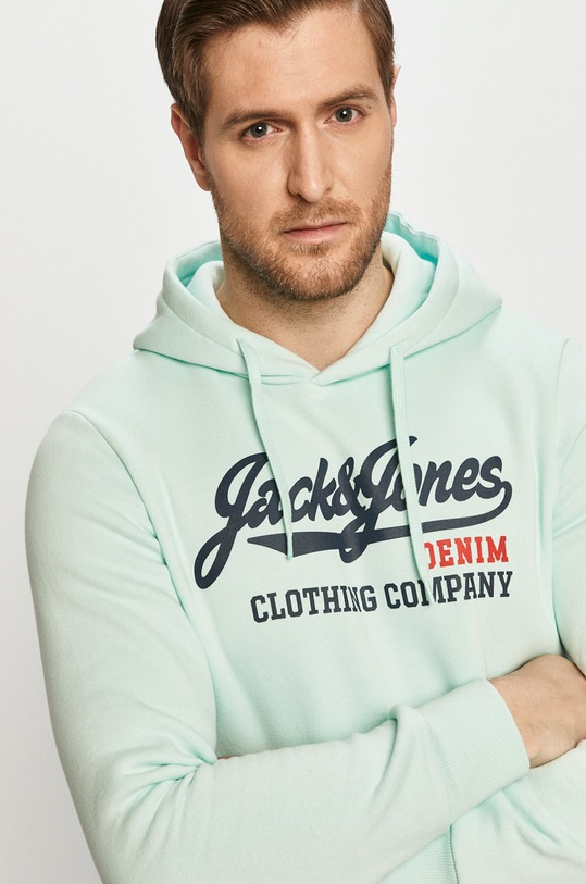 Jack & Jones - Bluza turkusowy 12172349.
