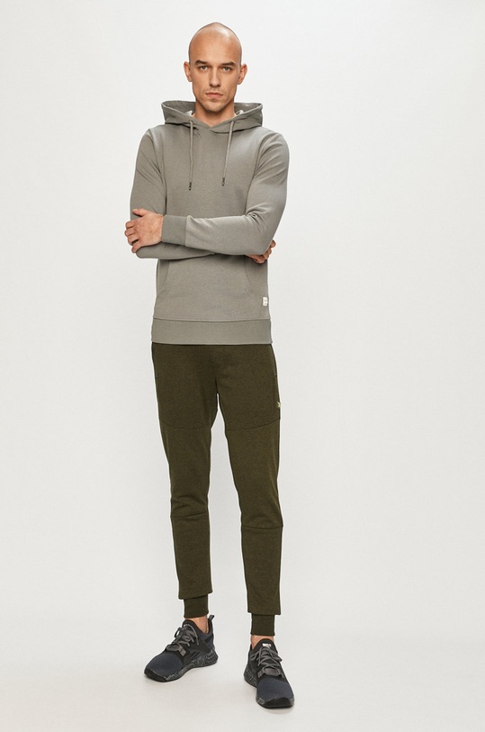 Jack & Jones - Majica 12182537. siva AA00