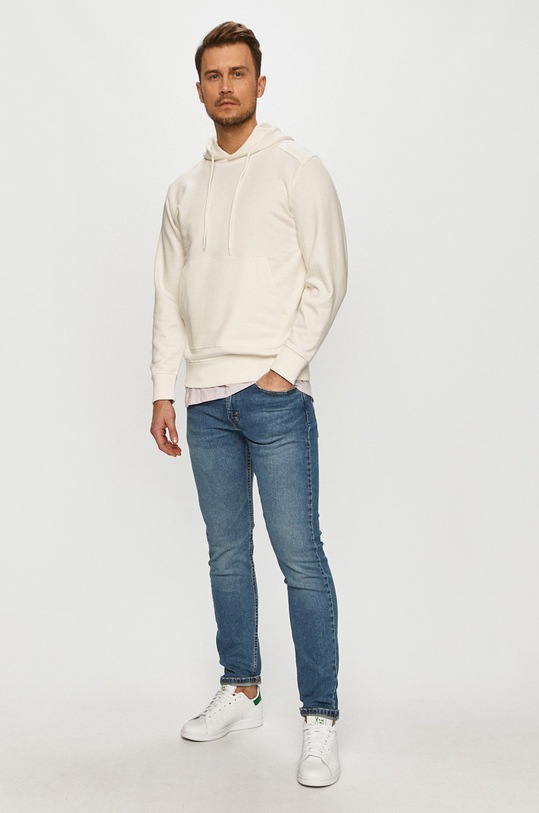 Selected Homme - Bluza bawełniana 16077368 beżowy AA00