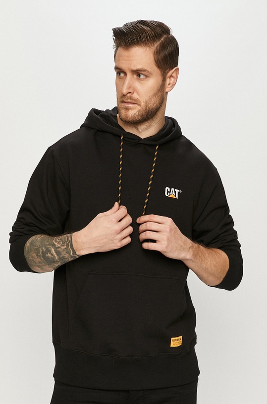 CAT Footwear bluză uni negru 2910492.10158