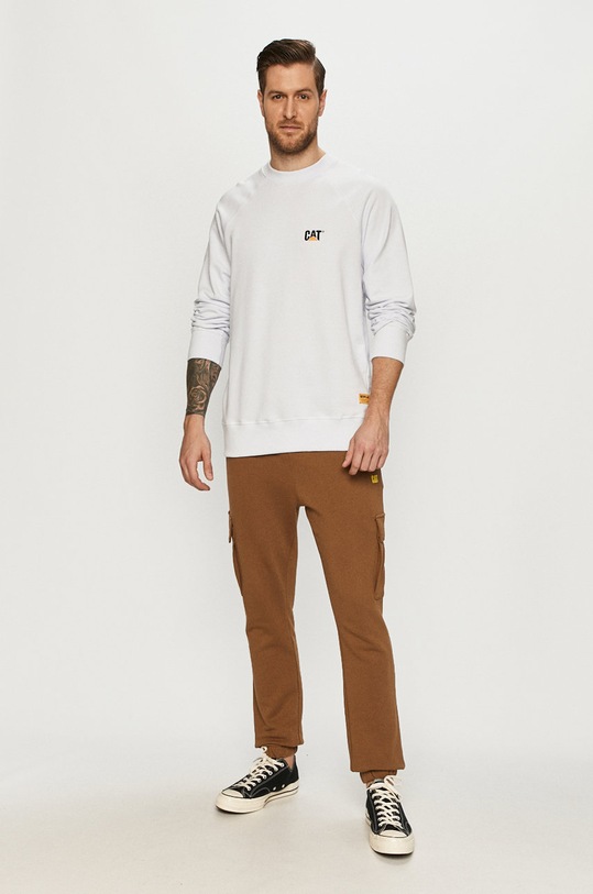 CAT Footwear - Bluza 2910494.10110 biały AA00