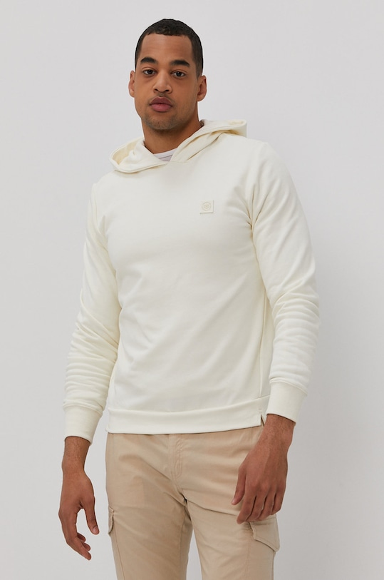 Mikina Premium by Jack&Jones s kapucí béžová 12188033