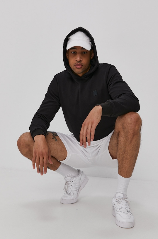 Premium by Jack&Jones Bluza z kapturem czarny 12188033