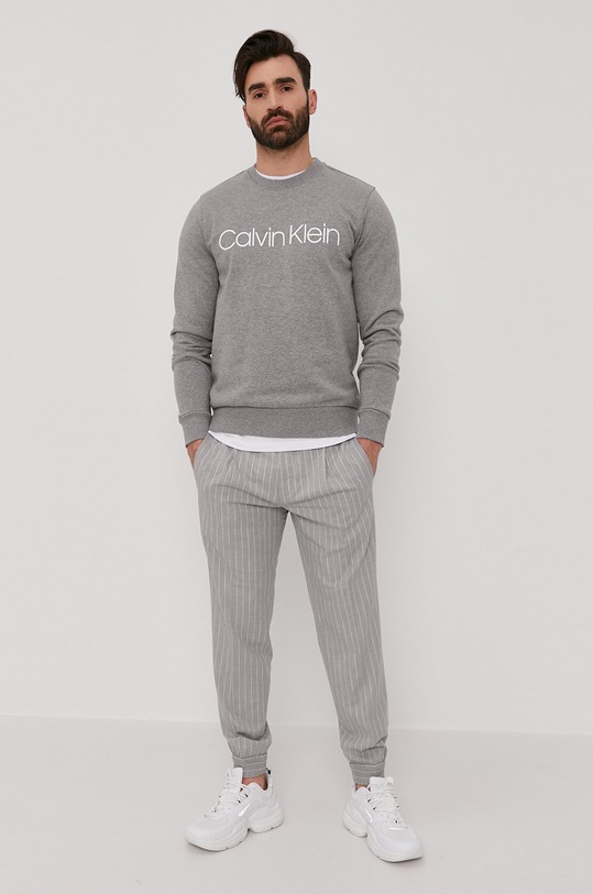 Mikina Calvin Klein K10K104059.NOS sivá AA00