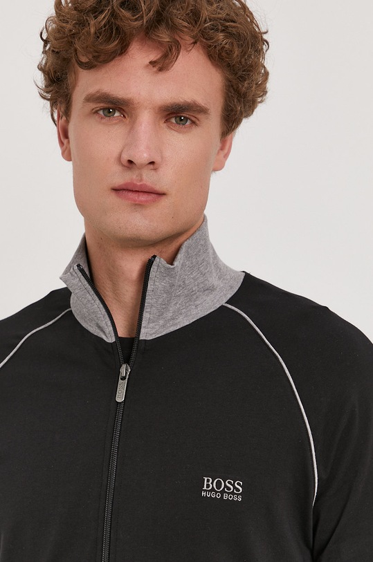 BOSS bluză uni negru 50379013.NOS