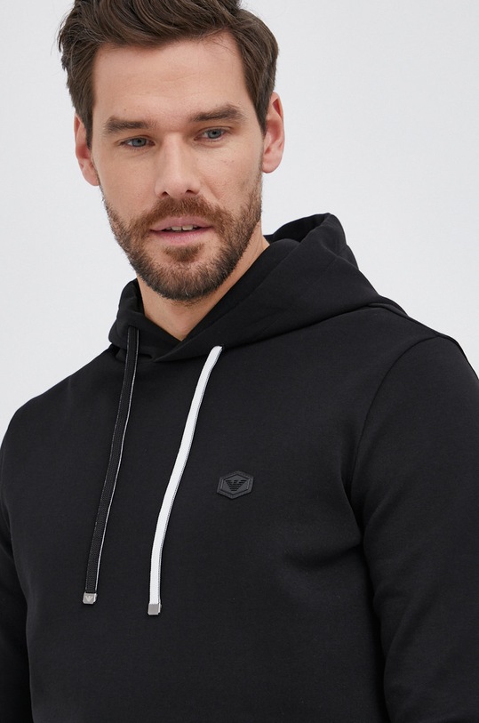 Emporio Armani bluza negru 8N1MD0.1JHSZ