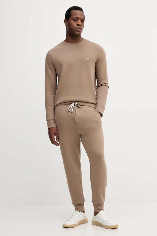 Emporio Armani bluza 8N1MD1.1JHSZ beżowy AA00