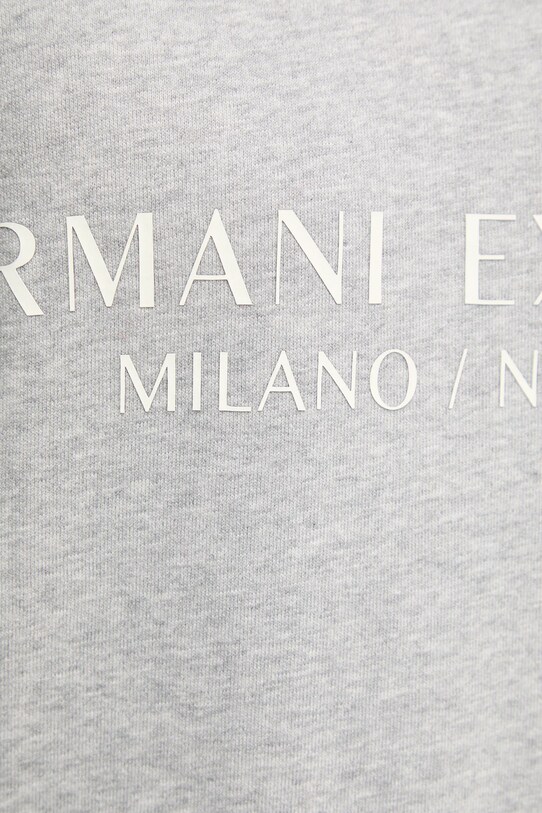 Хлопковая кофта Armani Exchange 8NZM88.ZJKRZ.NOS серый