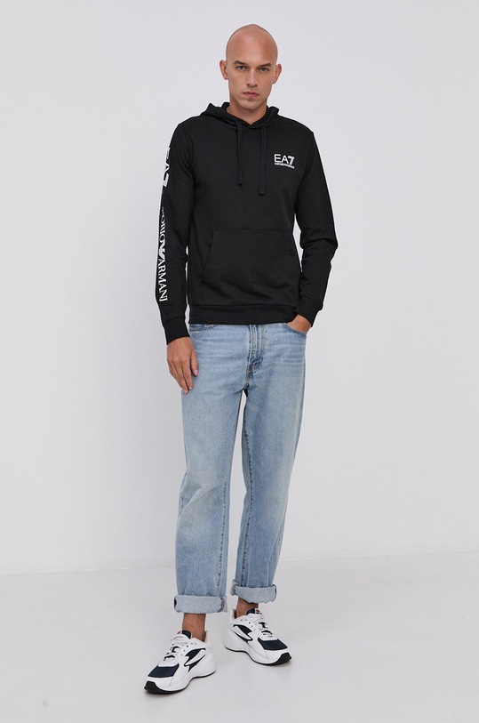 EA7 Emporio Armani Bluza 8NPM18.PJ05Z 8NPM18.PJ05Z czarny AA00