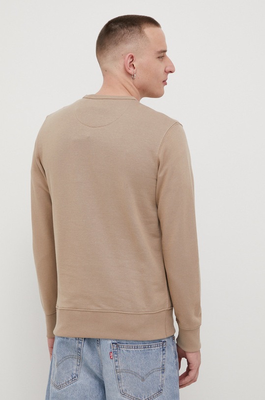 Odzież Jack & Jones Bluza bawełniana 12190575.Crockery beżowy