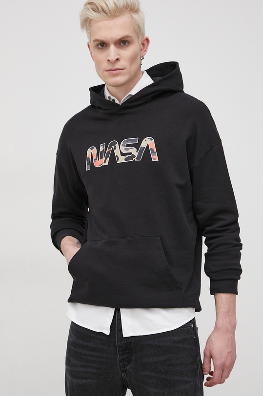 Pamučna dukserica Only & Sons 22021871.Black crna AA00